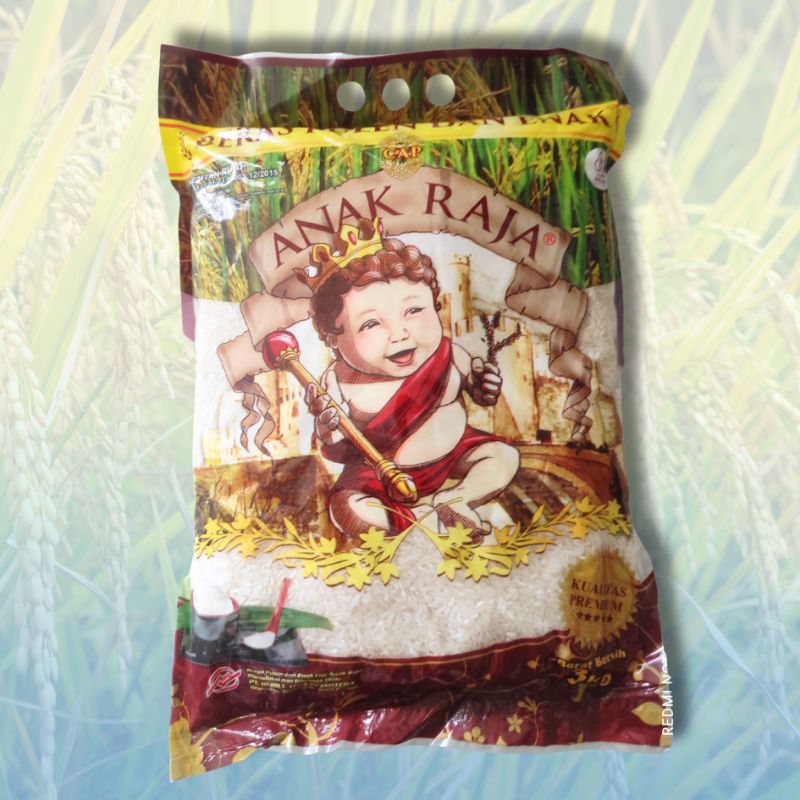 Jual BERAS ANAK RAJA 5KG, BERAS PULEN | Shopee Indonesia