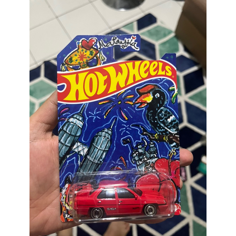 Jual Hot Wheels Proton Saga 2024 Mattel Malaysia Limited Edition ...