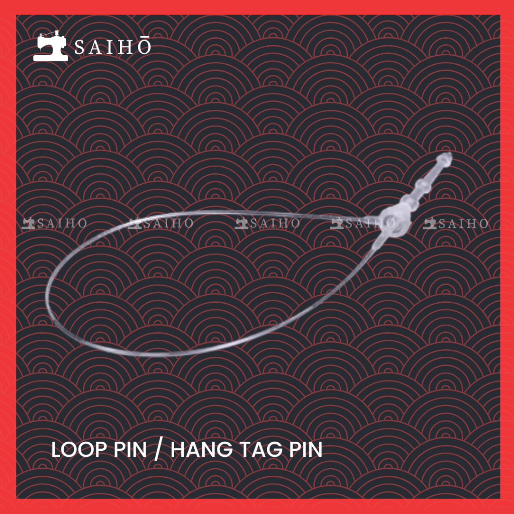 Jual Tali Hang Tag Loop Pin / Lock String Pin / Tali Hangtag Plastik ...