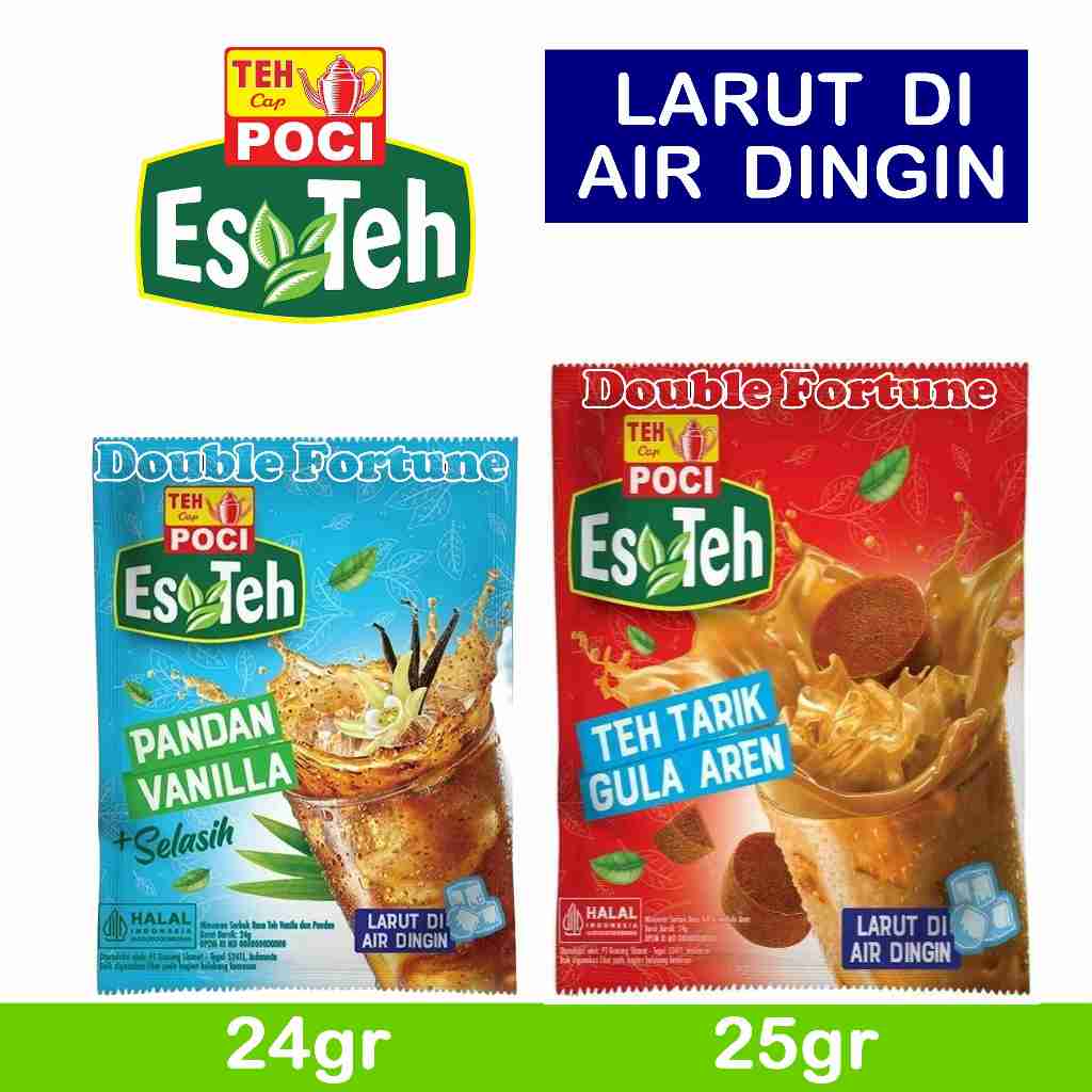 Jual ES TEH CAP POCI TEH TARIK / PANDAN VANILLA / Es Teh Tarik Instan ...