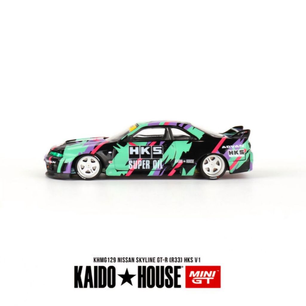 Jual Kaido House MiniGT Nissan Skyline GT-R R33 HKS V1 Sealed - KHMG129 ...