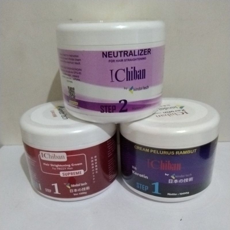 Jual cream pelurus rambut ICHIBAN 1000g | Shopee Indonesia