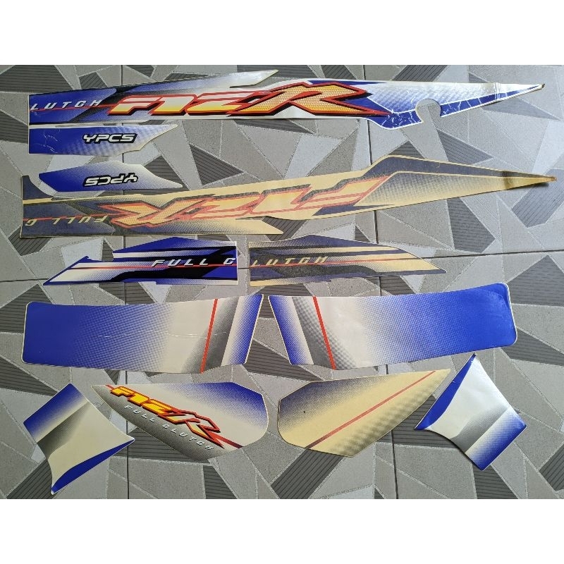 Jual Stripe Striping Stiker Logo Emblem Yamaha FizR F1 f1 | Shopee ...