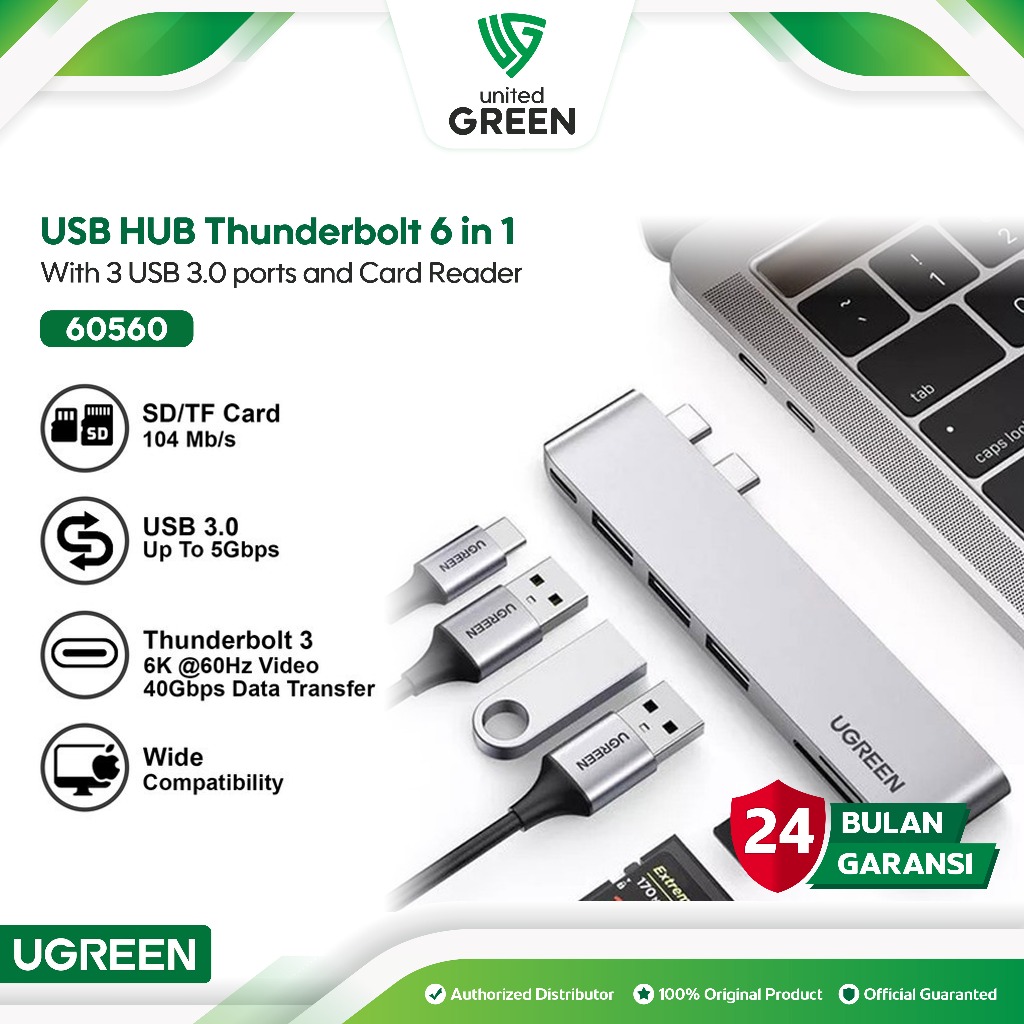 Station D'Accueil Thunderbolt 3 Double Écran 4K 60Hz - Hub 4 En 1 BolAAzuL
