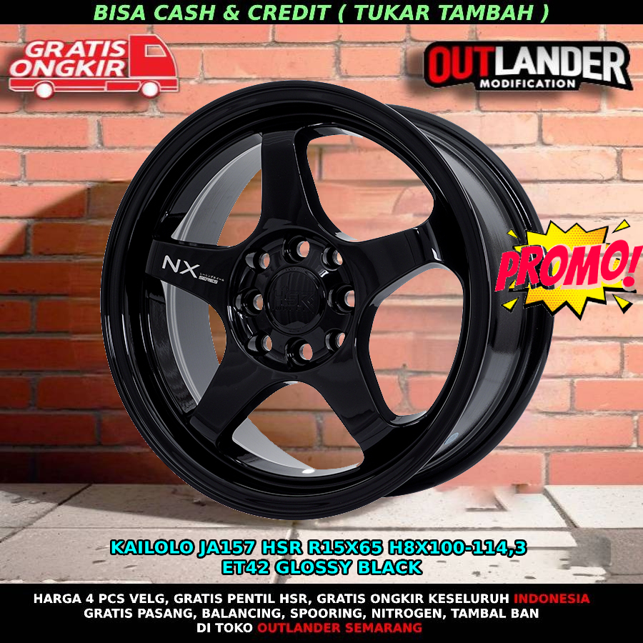 Jual Velg Hsr Kailolo Ring 15 Avanza Livina Confero Brio Agya Mirage ...