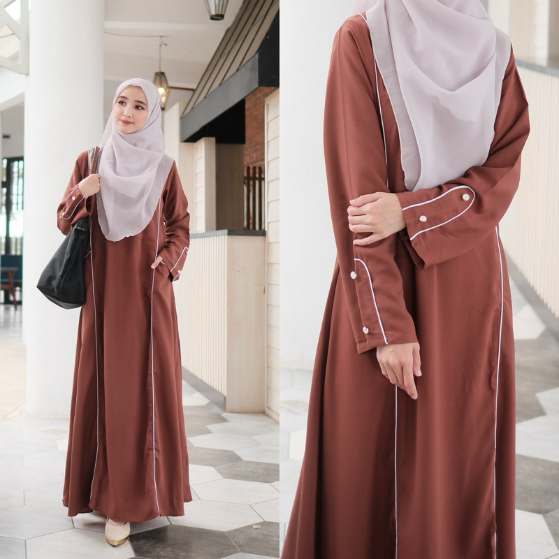 Jual ZETTA ABAYA by SABRINA - GAMIS WANITA MUSLIM MODEL ABAYA