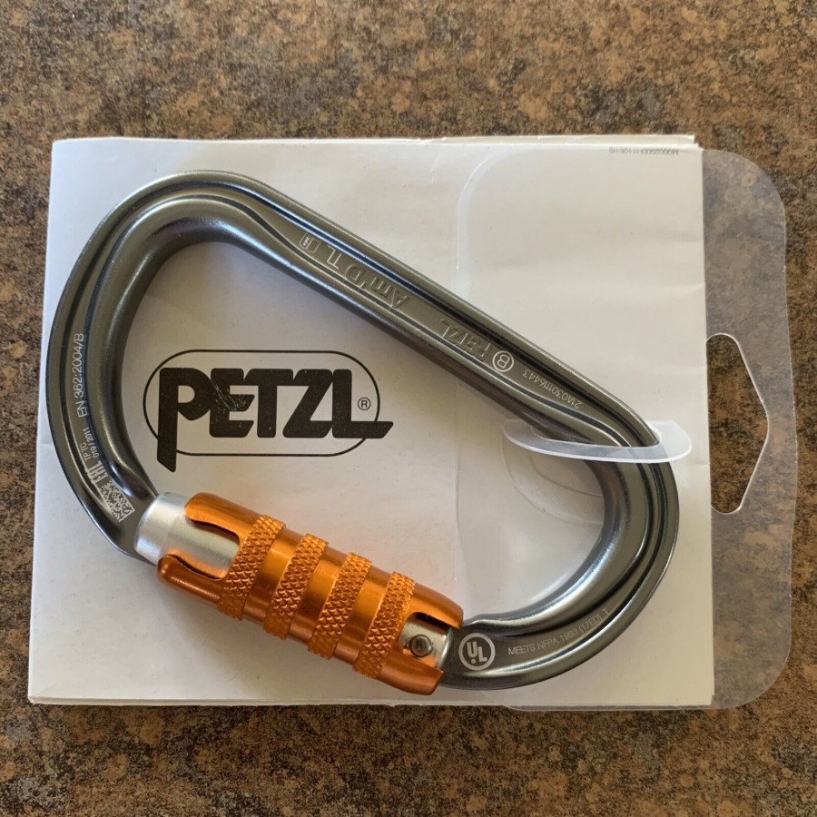 Jual PETZL Carabiner Am'D Triact Lock Original | Shopee Indonesia
