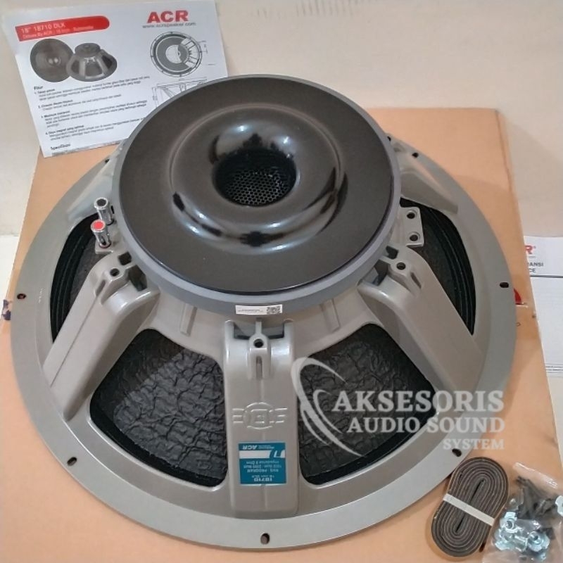 Jual Speaker ACR Deluxe 18710 18 inch 1000 Watt Subwoofer Kualitas