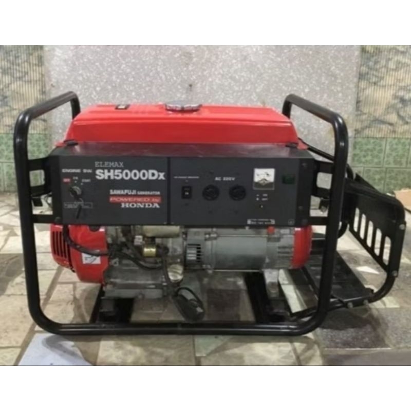 Jual Genset Honda Elemax SH5000DX 4500 Watt Starter Original | Shopee ...