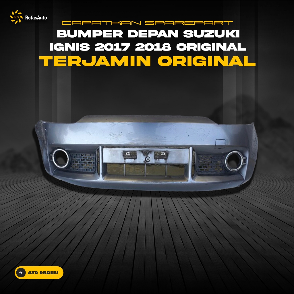 Jual SUZUKI Bumper Depan IGNIS 2017/2018 Original Kondisi 99% | Shopee ...