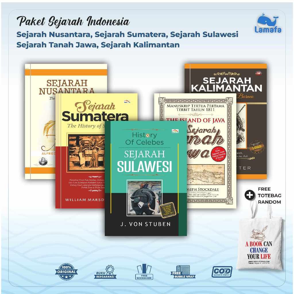 Jual Paket Buku Sejarah Indonesia Super Lengkap | Shopee Indonesia