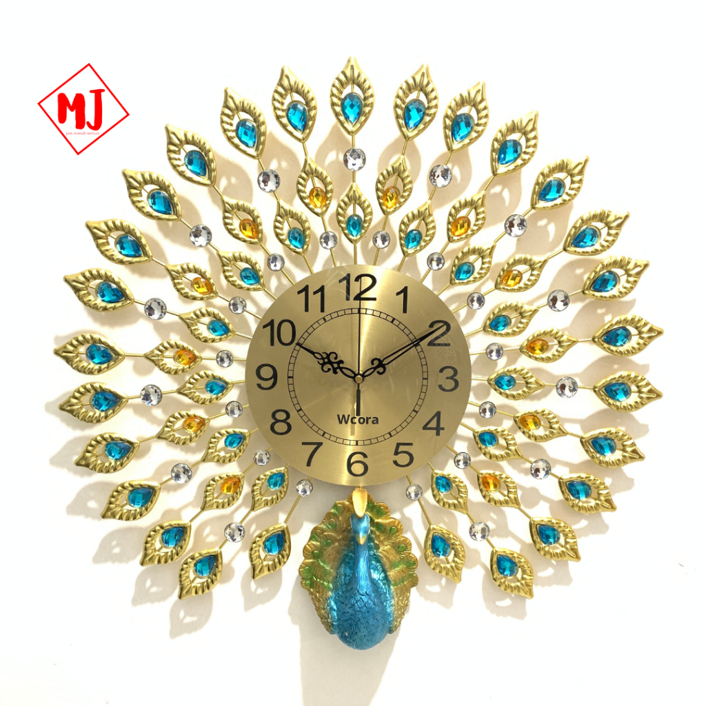 Jual Jam Dinding Merak type AB57/Jam dinding/jam merak/jam dinding ...