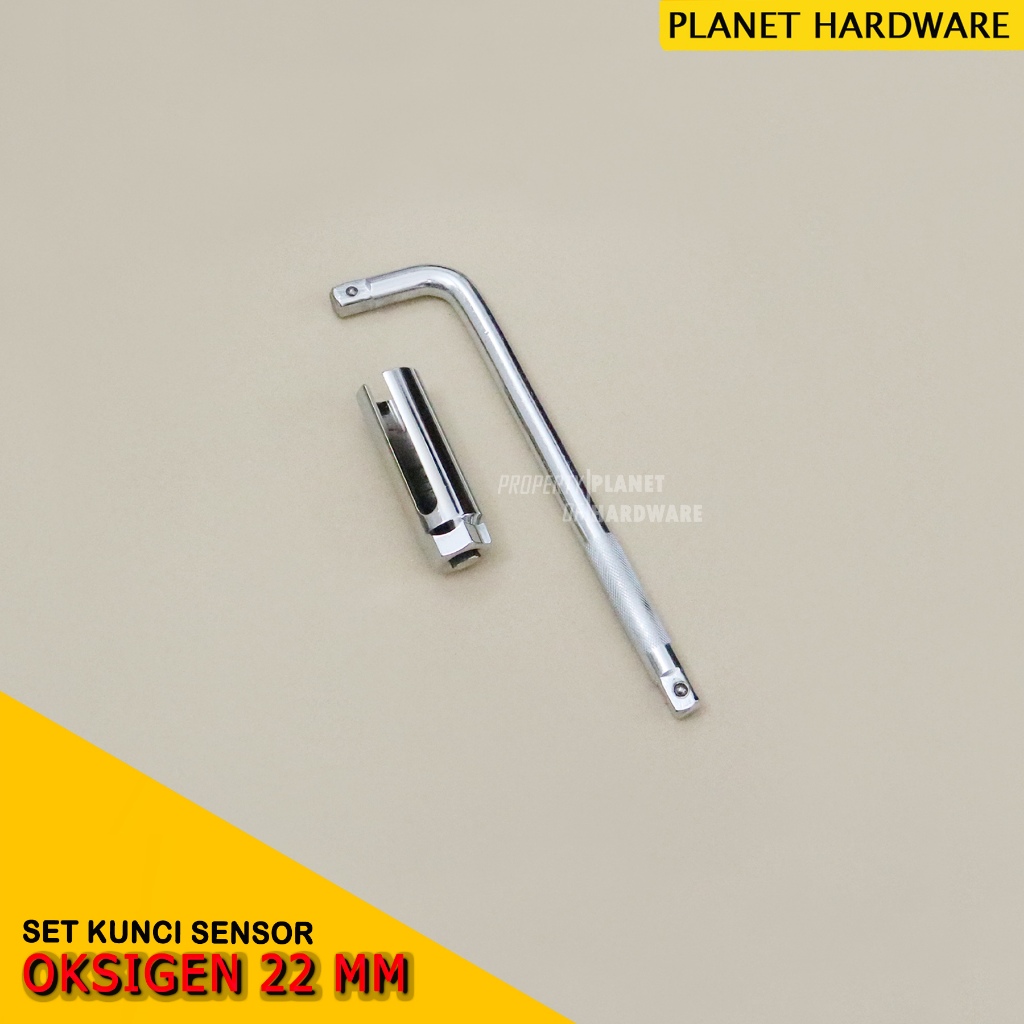 Jual Set Paket Kunci Sensor Oksigen Mobil 22 mm + Gagang Sok 1/2 Inch ...