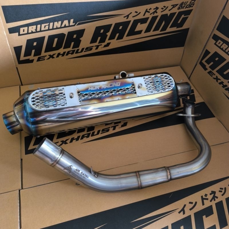 Jual KNALPOT MATIC STANDAR RACING ADR DC-COVER | Shopee Indonesia