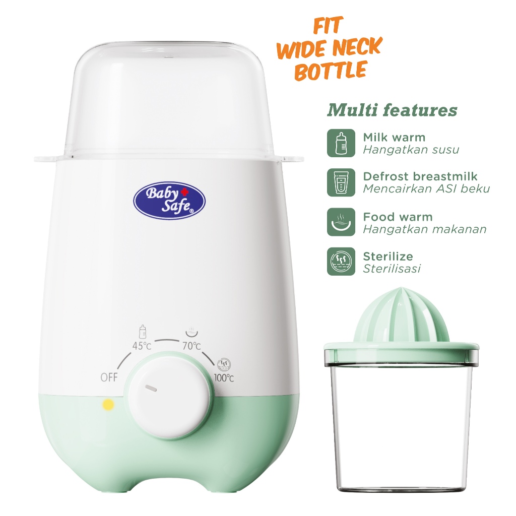 Jual BabySafe LBW02 BabySafe - Alat Steril Botol Susu 4in1 | Alat