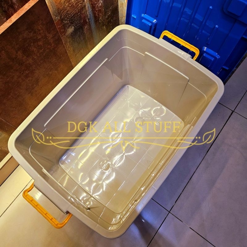 Jual Kontainer Container Box Tutup Bertutup Plastik 95 Liter 95 Litre ...