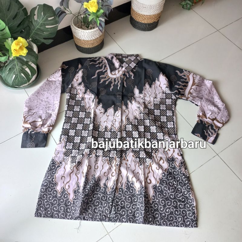 Jual Tunik Batik Wanita Batik Kantor Batik Kuliah Baju Batik