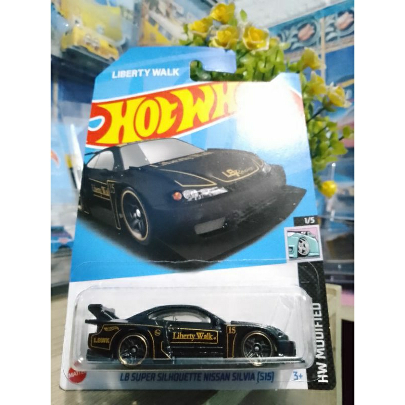 Jual Hot Wheels Nissan Silvia S15 LBWK Hitam Japan Card | Shopee Indonesia