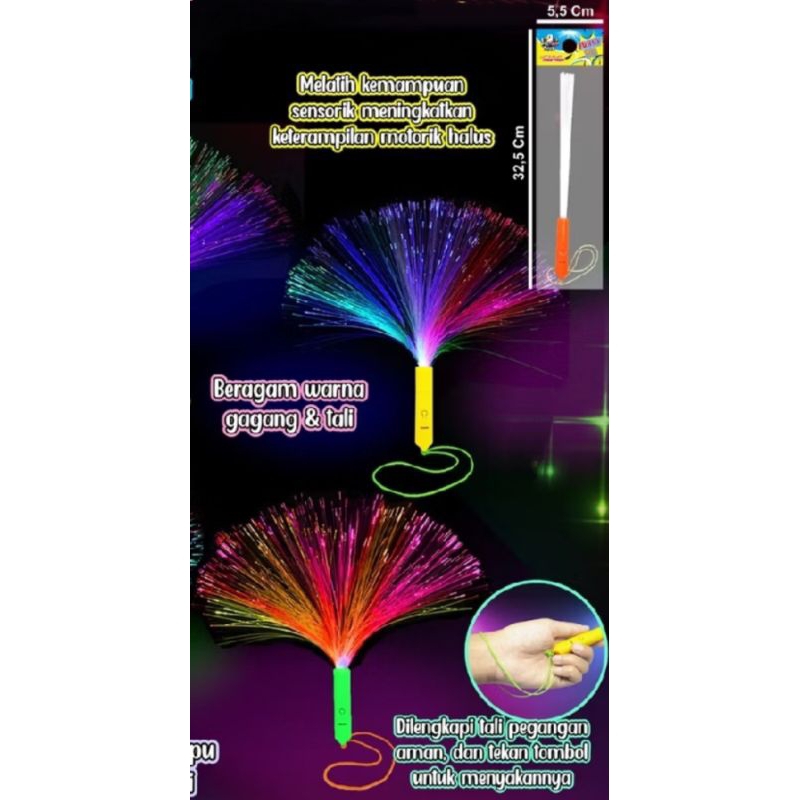 Jual MAINAN LED STICK LILI BERCAHAYA AR 596 | Shopee Indonesia