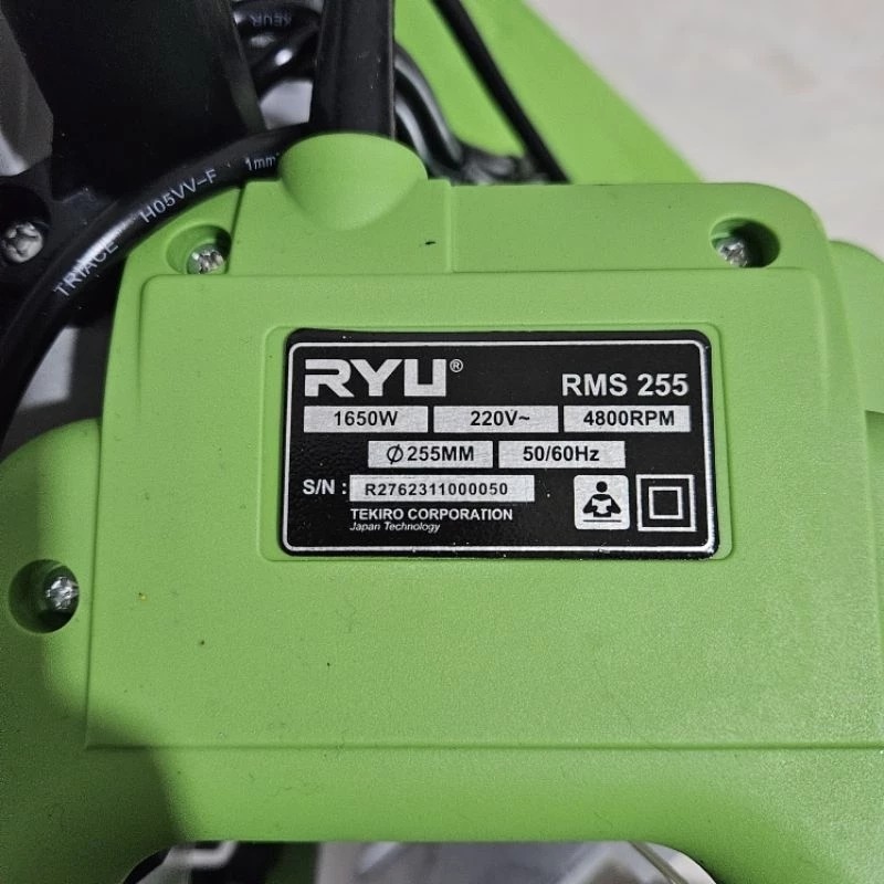 Jual RYU MITER SAW RMS255 - MITER SAW 10 INCH - MESIN POTONG ALUMINIUM ...