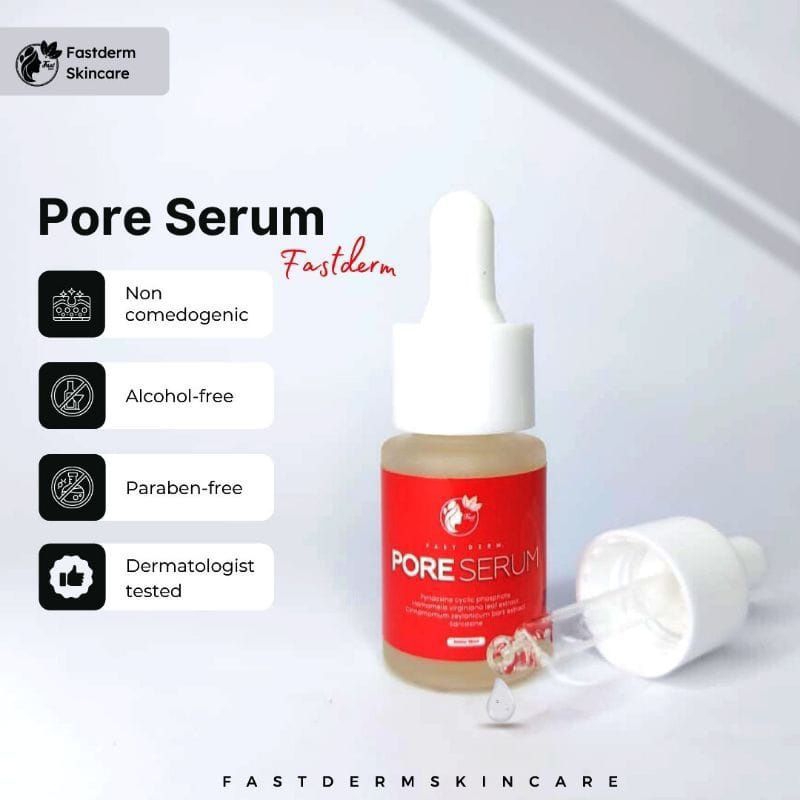 Jual FASTDERM PORE SERUM PREMIUM MENGECILKAN PORI WAJAH DAN MENCERAHKAN ...