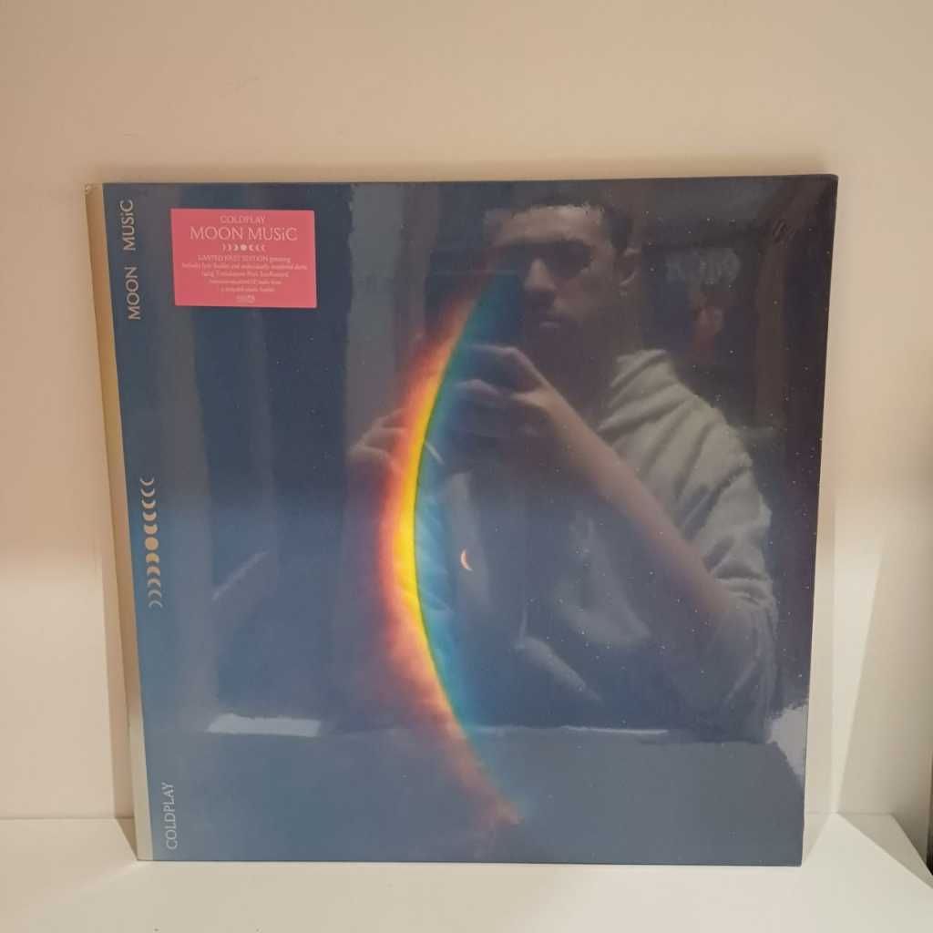 Jual Vinyl LP Coldplay - Moon Music (SIGNED, Limited Colored EcoRecord ...