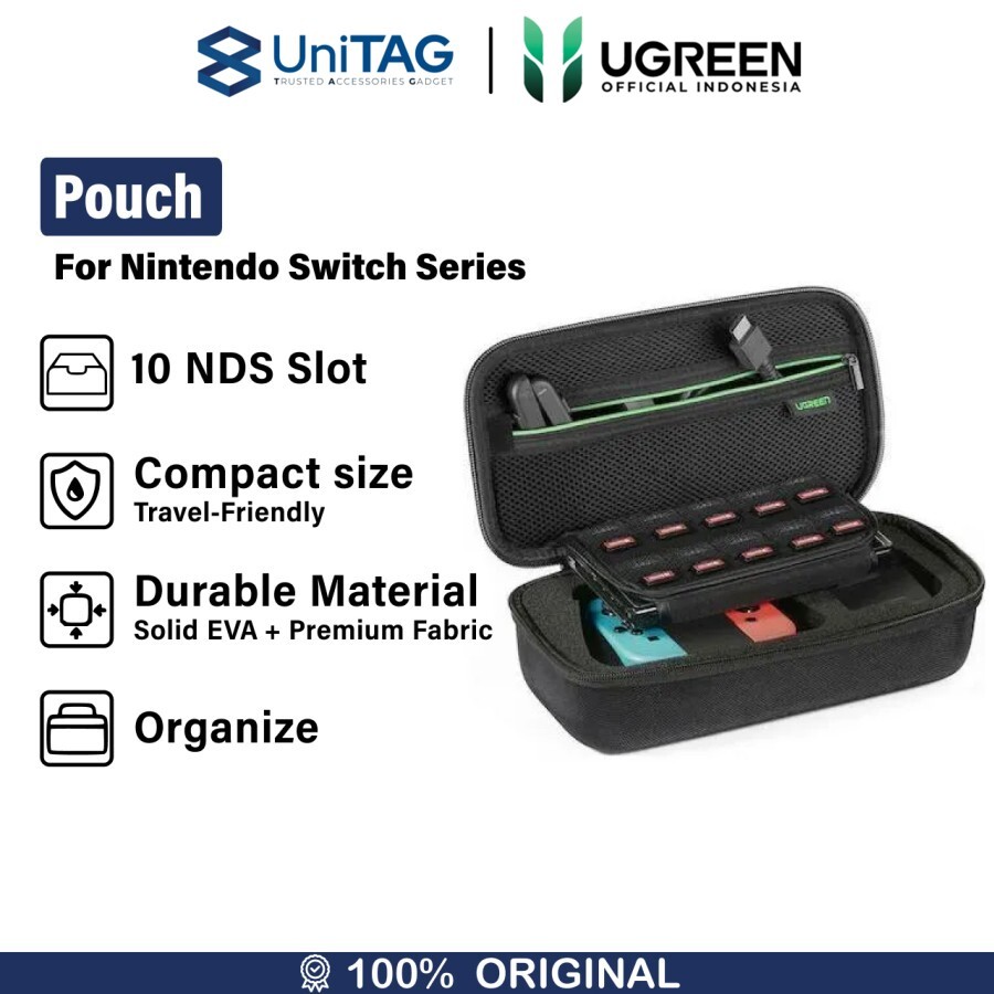 Jual Ugreen Tas Nintendo Switch Oled Powerbank Harddisk Headset Kabel Pouch Bag Storage Box