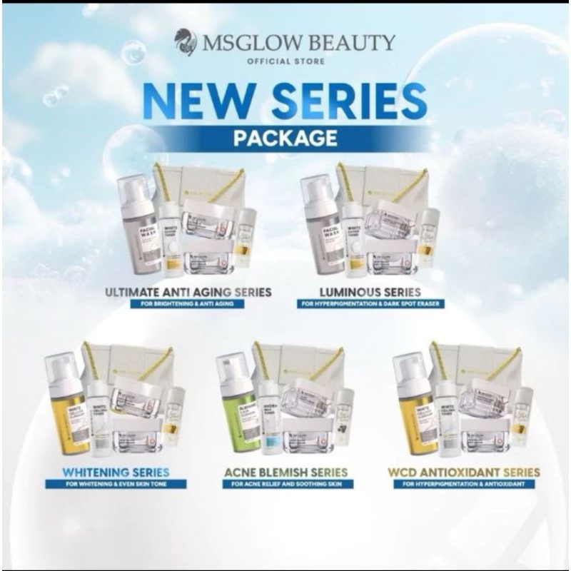 Jual MS GLOW NEW SERIES KEMASAN TERBARU DAN FORMULA BARU | Shopee Indonesia