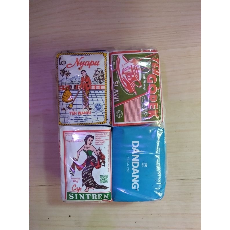 Jual RACIKAN TEH SOLO ISI 4PCS (SINTREN NYAPU GOPEK DANDANG BIRU ...