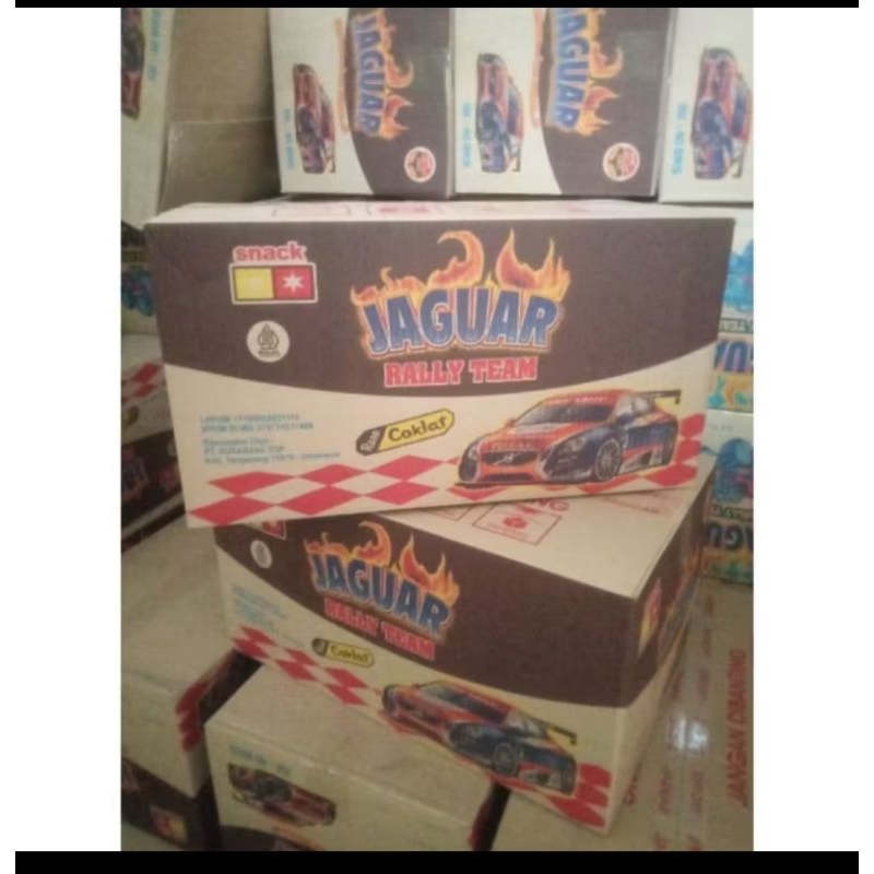 Jual Ciki Jaguar Cokelat 1 Karton isi 4 Pack x 10 Pcs | Shopee Indonesia