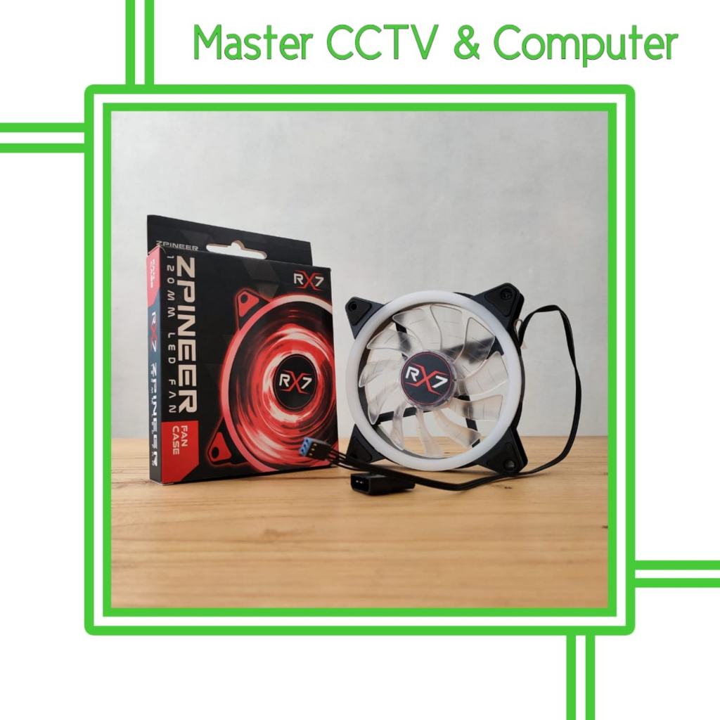 Jual FAN CASE RX7 ZPINNER 120MM LED FAN - RAINBOW | Shopee Indonesia