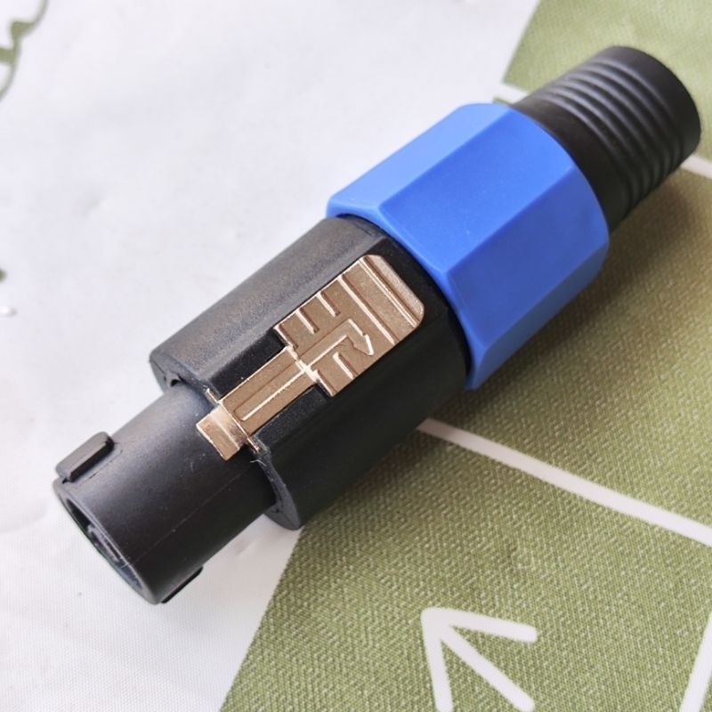 Jual Jack Speakon Jek Spikon Neutrik Spicon Male buntut Soket Speakon ...