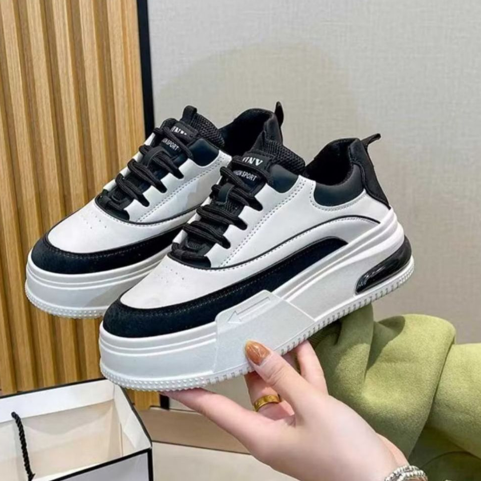 Jual Free Box Sepatu sneakers Wanita korea style sport shoes kasual ...