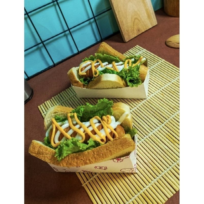 Jual toast box half / kotak roti sandwich roti panggang / tray toast ...
