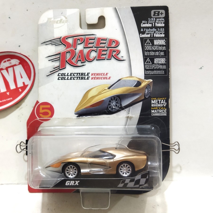 Jual Jada Speed Racer Collectible Vehicle GRX gold diecast 1:55 loose ...