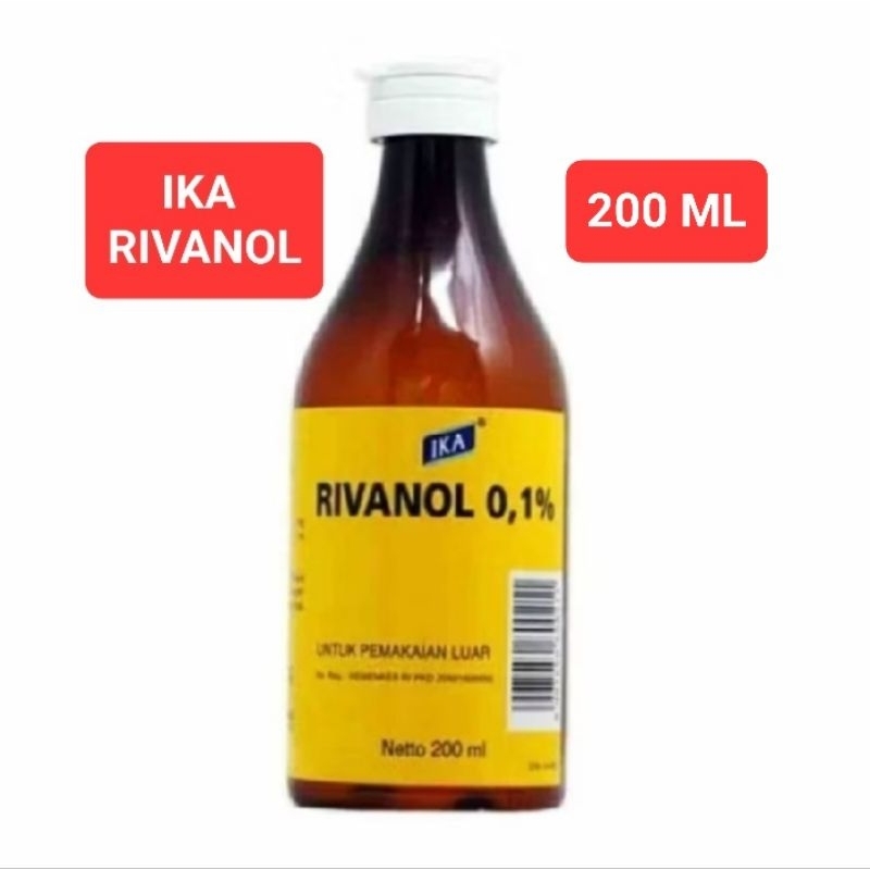 Jual IKA Rivanol 0,1% - 200ml - Antiseptik | Shopee Indonesia