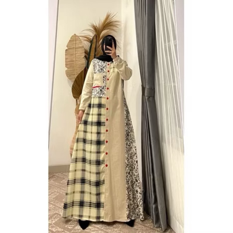 Jual LIVE GAMIS SYAINA BY SEMUT GAMIS KATUN KOMBINASI KODE
