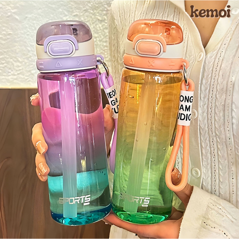 Jual Botol Minum Sport 750 ml Botol Olahraga Anti Bocor Anti Tumpah BPA ...