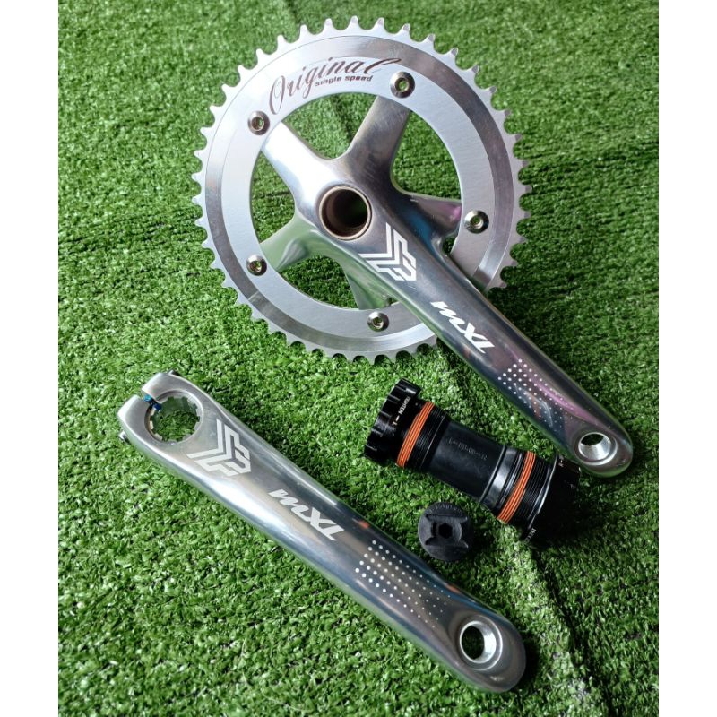 Couronne Origin8 Plateau 44 Dents Pour BMX / Fixie / SingleSpeed – Argent 110/130 BCD