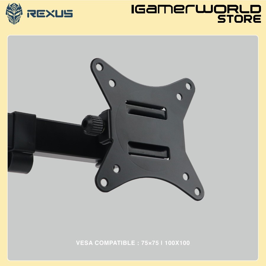 Jual Rexus Monitor and Laptop Arm Bracket DBM 03 / DBM-03 Stand Monitor ...