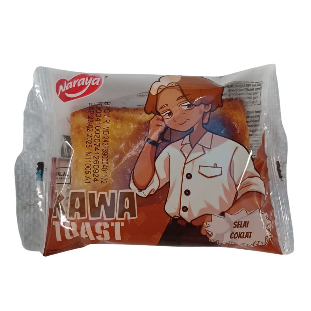 Jual Naraya Ikawa Toast 60gr Roti Panggang isi Varian Rasa Srikaya ...