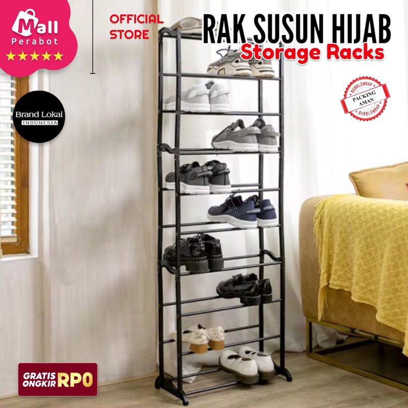 Jual Mall Perabot | Rak HIjab Amazing Shoes Rack - Rak Sepatu Rakit 10 ...