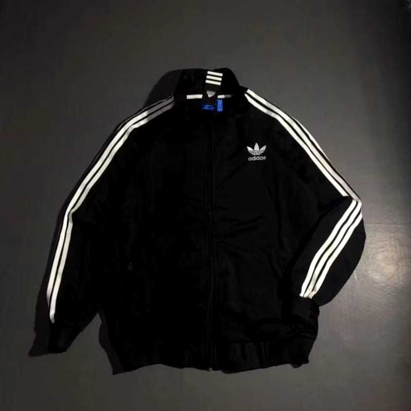 Jual Jaket Basic Pria Wanita Tracktop Hitam Firebird Termurah Dan ...