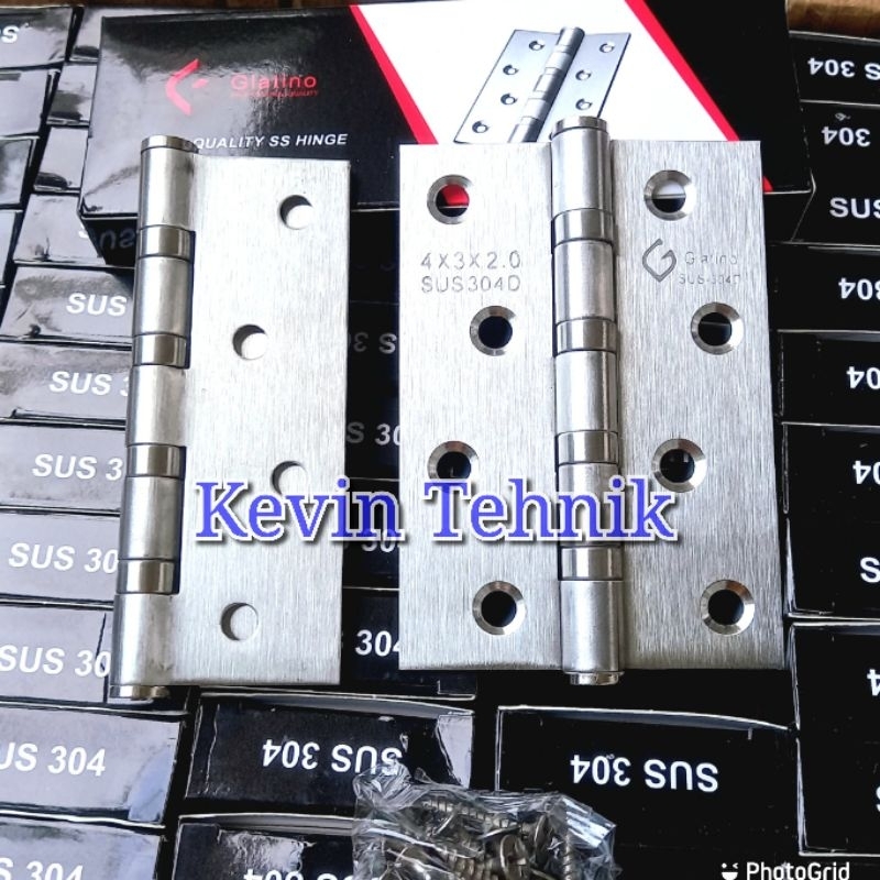 Jual Engsel 4 inch Stainless, Engsel Pintu Alumunium 4 inch Stainless ...