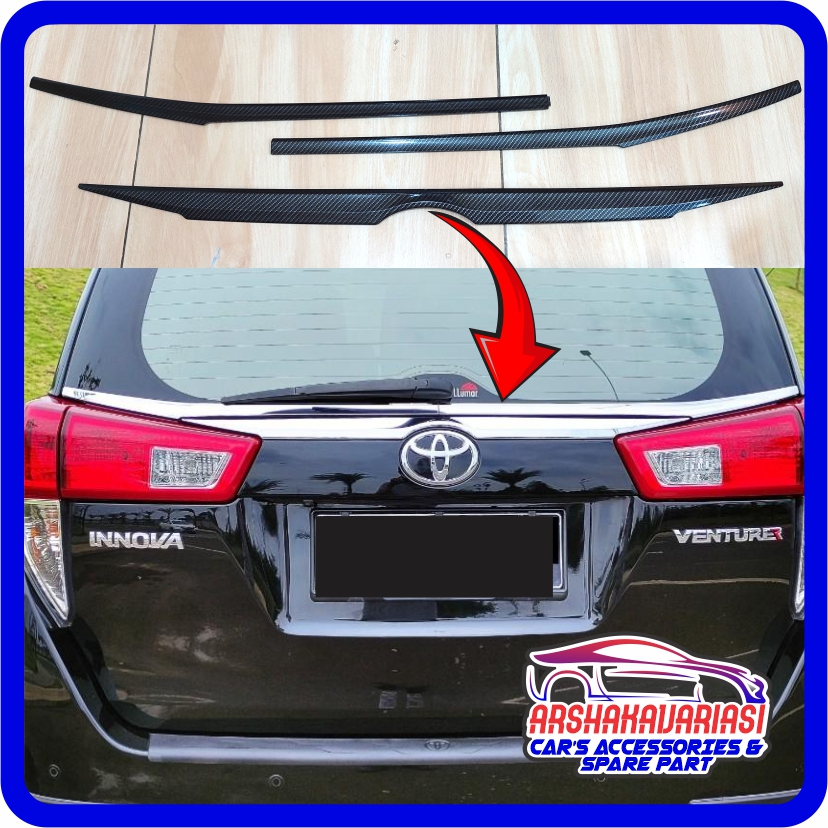 Jual List Kaca Belakang Trunklid Toyota Innova Reborn Venturer 2016 ...