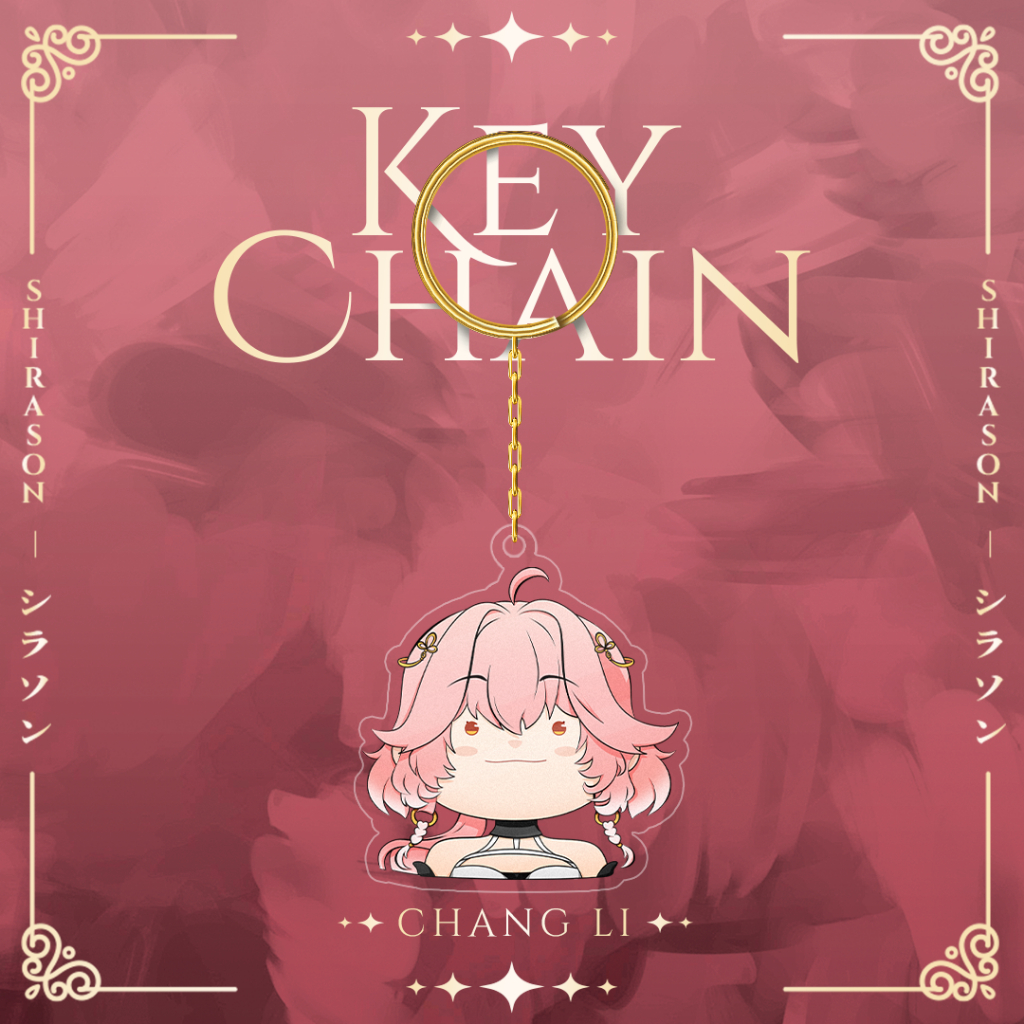 Jual Wuthering Waves - Chang Li Key Chain | Gantungan Kunci (art by ...