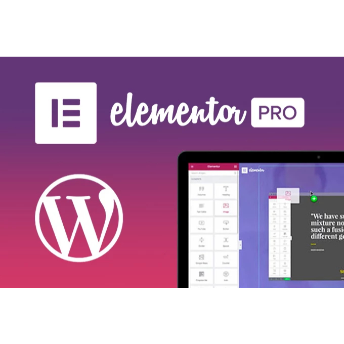 Elementor Pro terbaru  -  Lifetime Unlimited Web + FREE bantuan install Plugin Wordpress