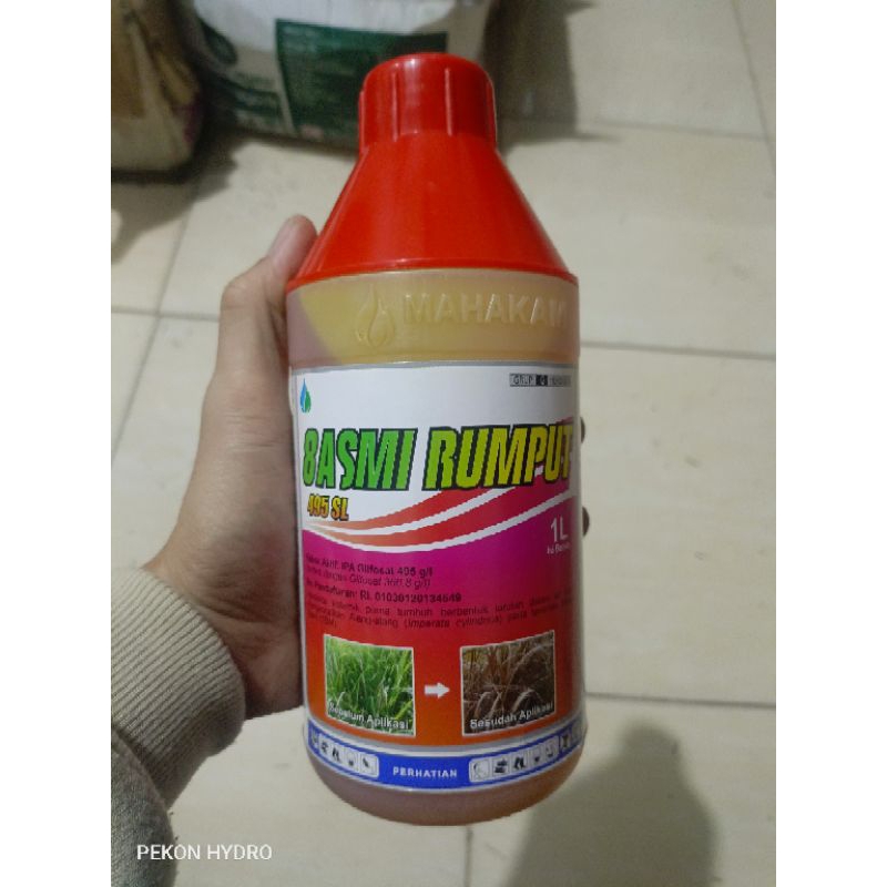 Jual BASMI RUMPUT 480 SL (1 LITER) PEMBASMI RUMPUT GULMA SISTEMIK AKAR ...
