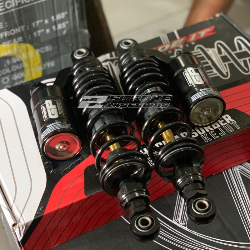 Jual SHOCK BELAKANG RIDE IT GP EXTREAM DOUBLE KLIK AS GOLD SIZE 320mm ...