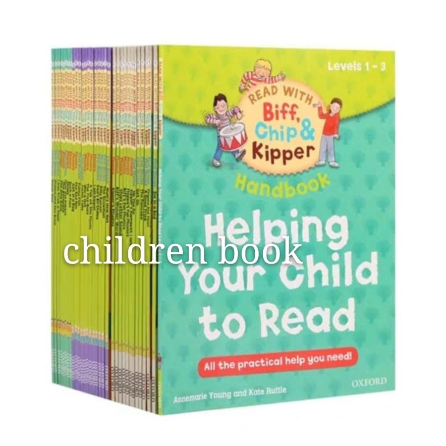 Jual Oxford Helping your child to read Level 1 - 3 Biff Chip & kipper ...